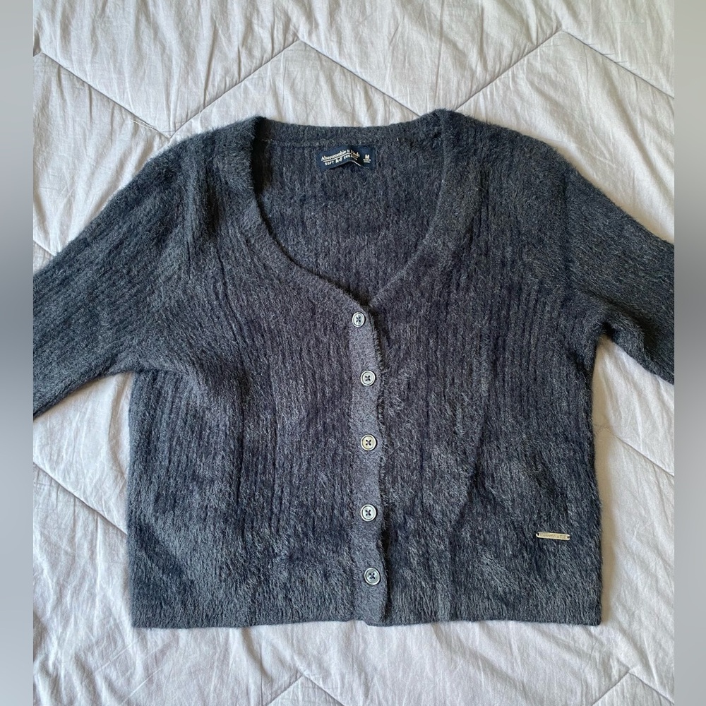 Abercrombie and Fitch fuzzy sweater